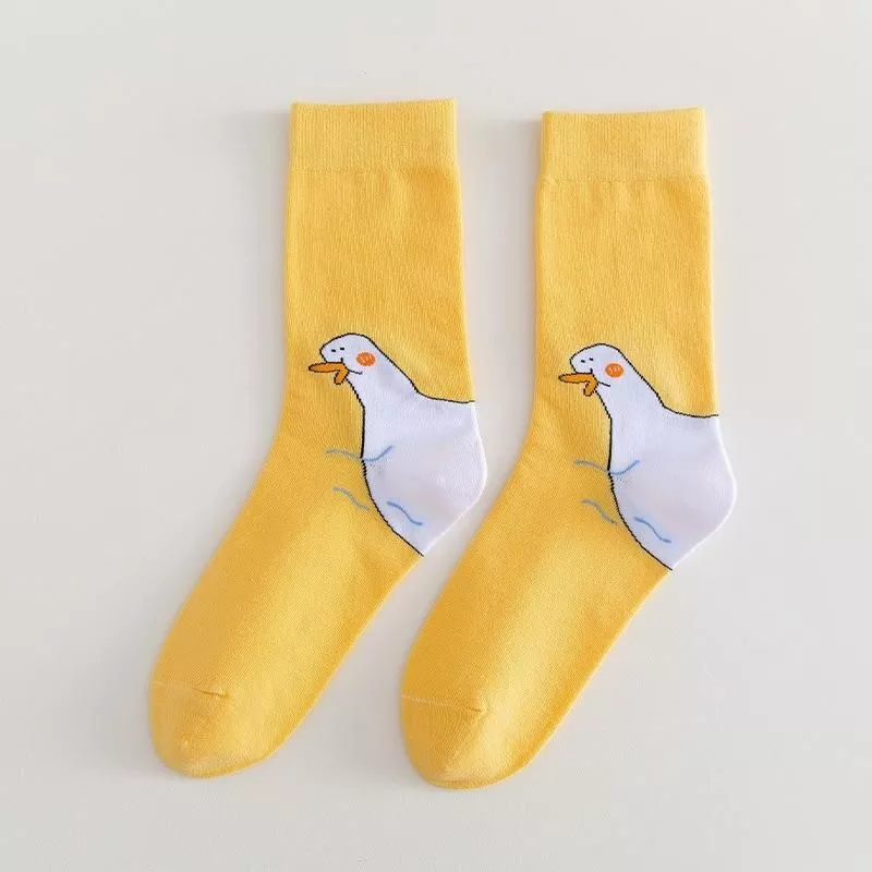 2023 New Fahsion 1Pair Funny Crazy Goose Head Sport Cotton Sock Creative Happy Animal Casual Socks Women Men Universal 2023 New Fahsion 1Pair Funny Crazy Goose Head Sport Cotton Sock Creative Happy Animal Casual Socks Women Men Universal